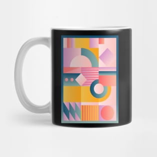 Geometric gradient artwork Mug